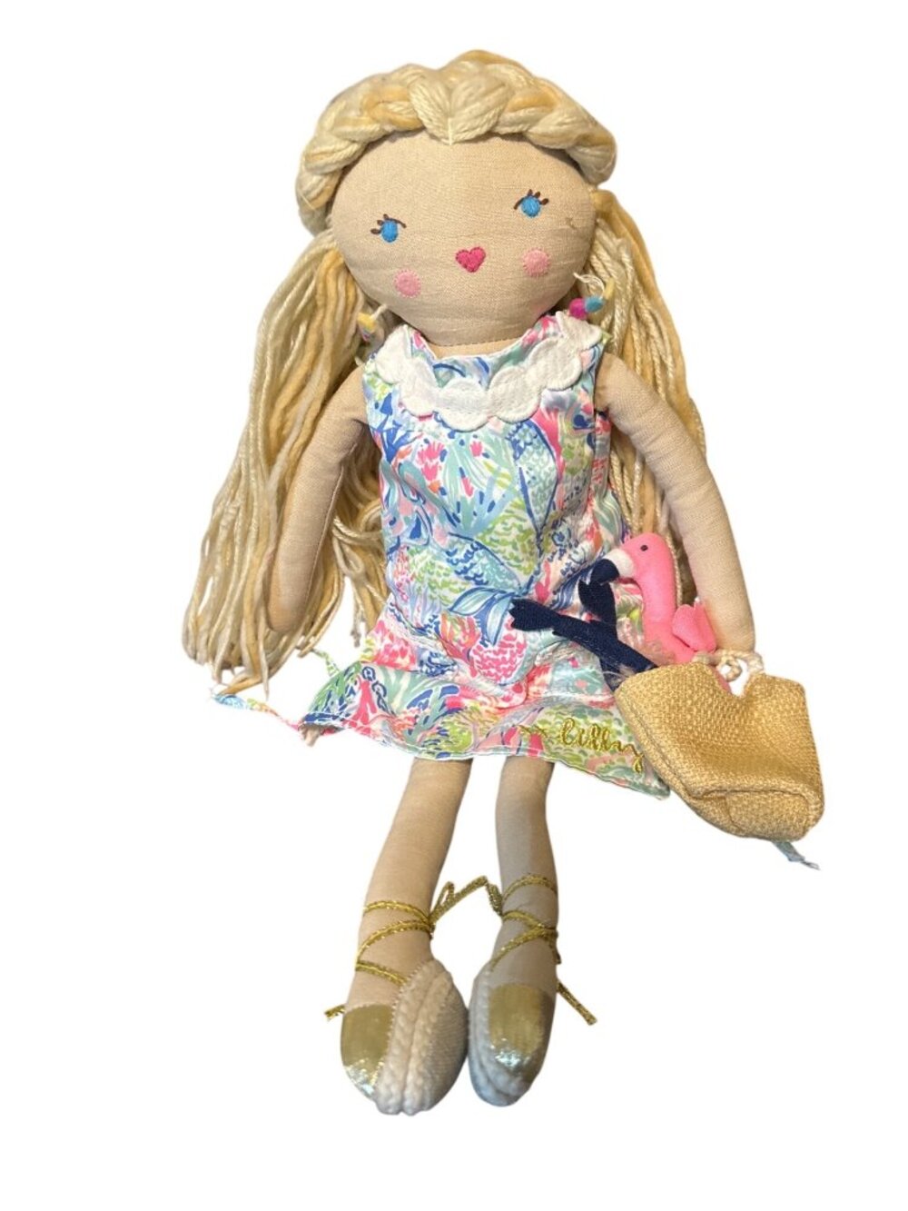 Rare Pottery Barn Kids x Lilly Pulitzer Doll Mermaids Cove